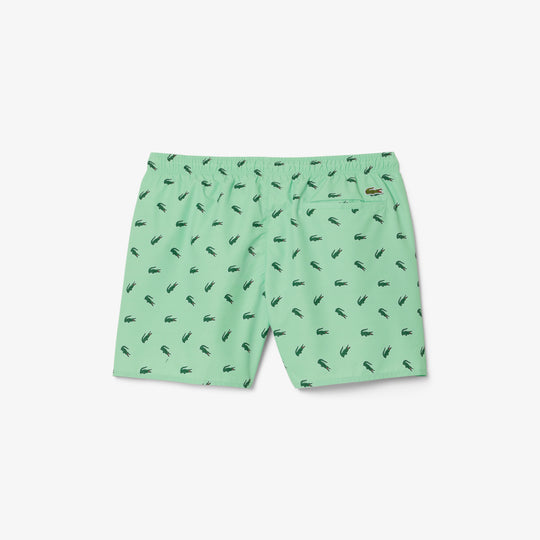 Crocodile Print Swim Trunks - MH7188