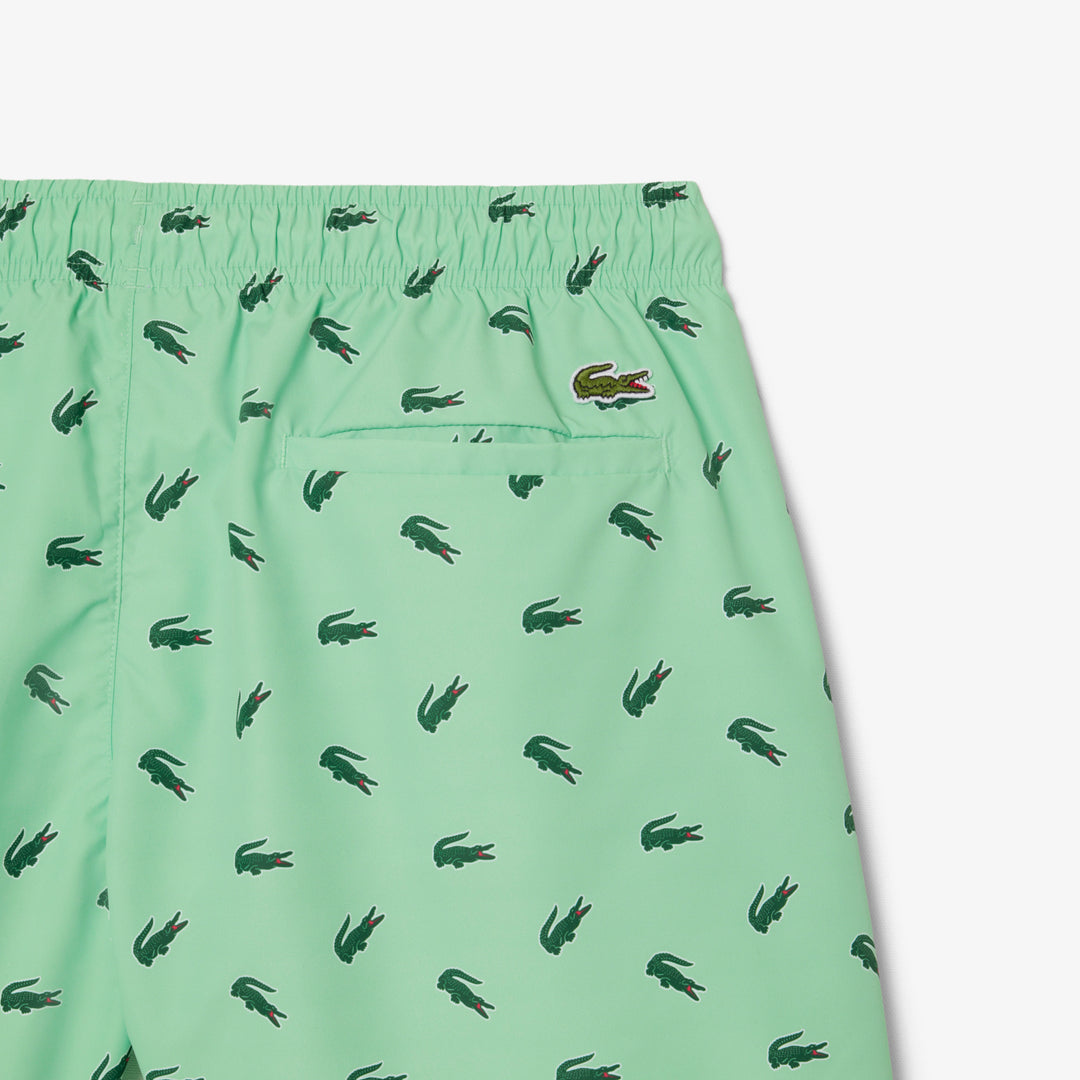 Crocodile Print Swim Trunks - MH7188