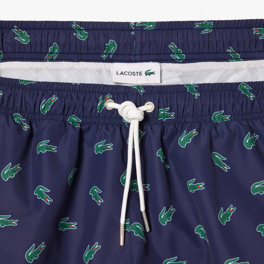 Crocodile Print Swim Trunks - MH7188