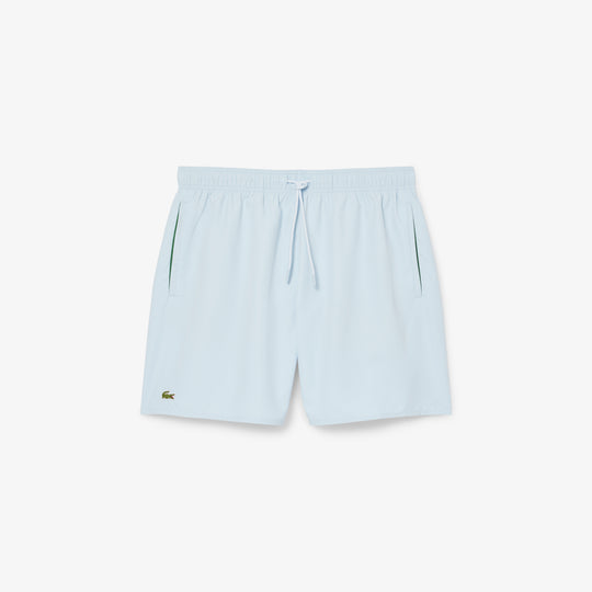 Mid Length Monochrome Swim Trunks - MH9088