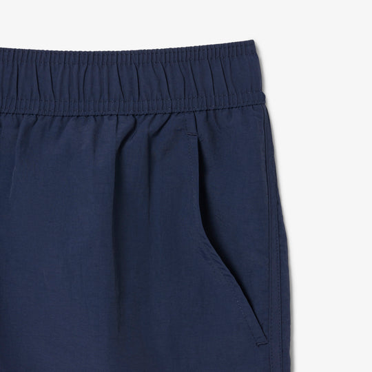 Short Badge Accent Swim Trunks - MH9106
