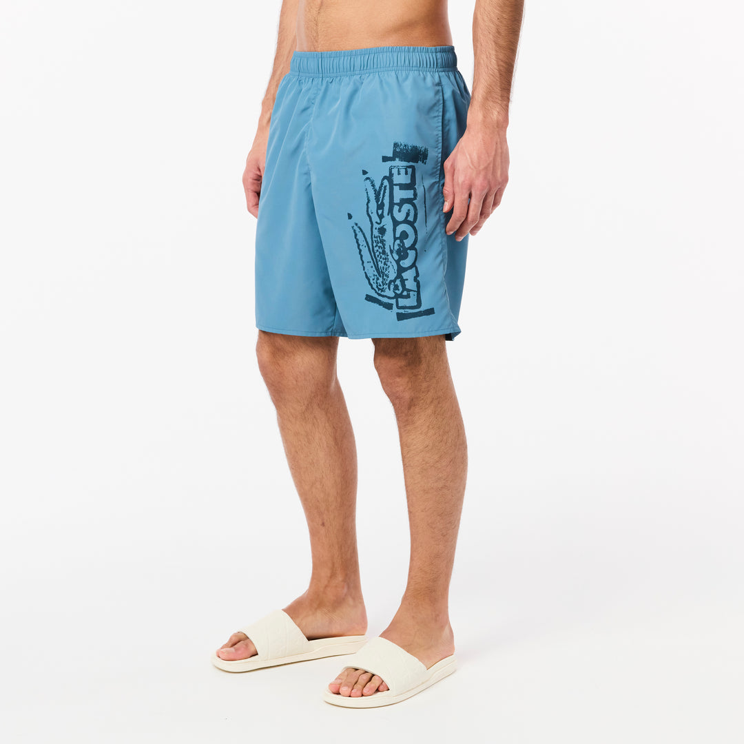 Long Branded Swim Trunks - MH9135