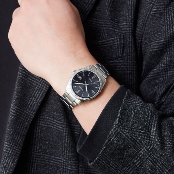 Casio men Analog Watch MTP-1302D-1A1VDF