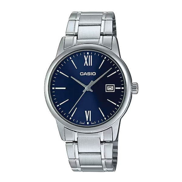 Casio men 3H Watch MTP-V002D-2B3UDF