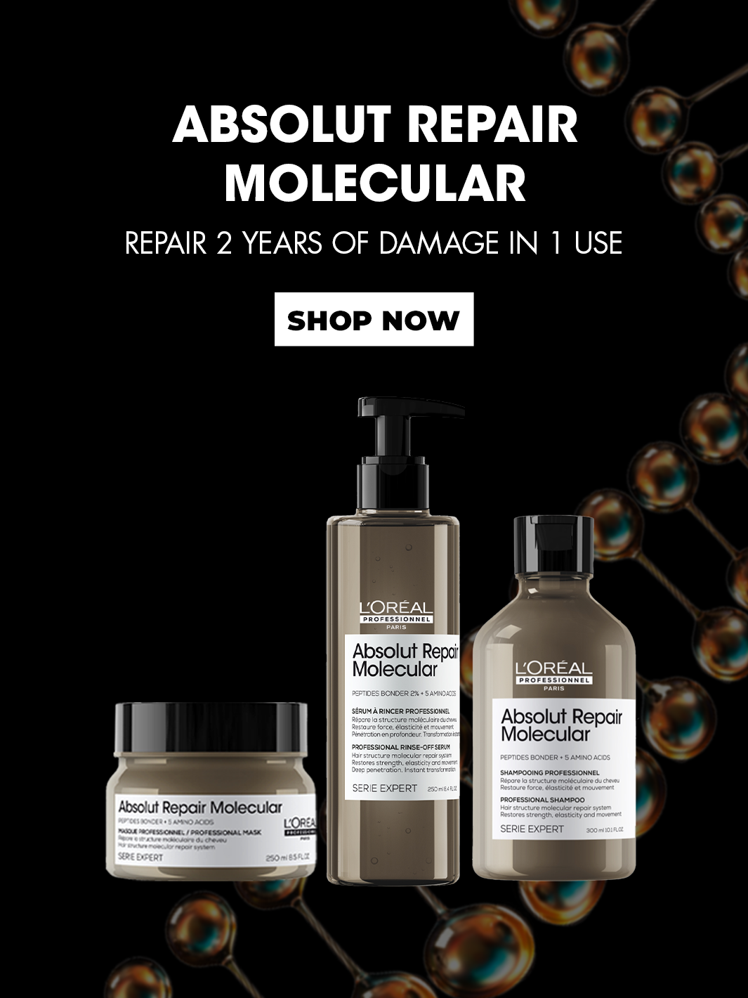 L'Oreal Professionnel, LP, L'Oreal Pro, Professional haircare, Professional, Haircare, Damaged hair, breaking hair, colored hair, hair fall, dry hair, blonde hair, shampoo, conditioner, leave in, oil. 
