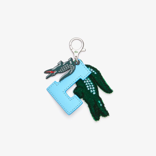 Women’s Lacoste Leather Charm Key Ring - NF3707HZ