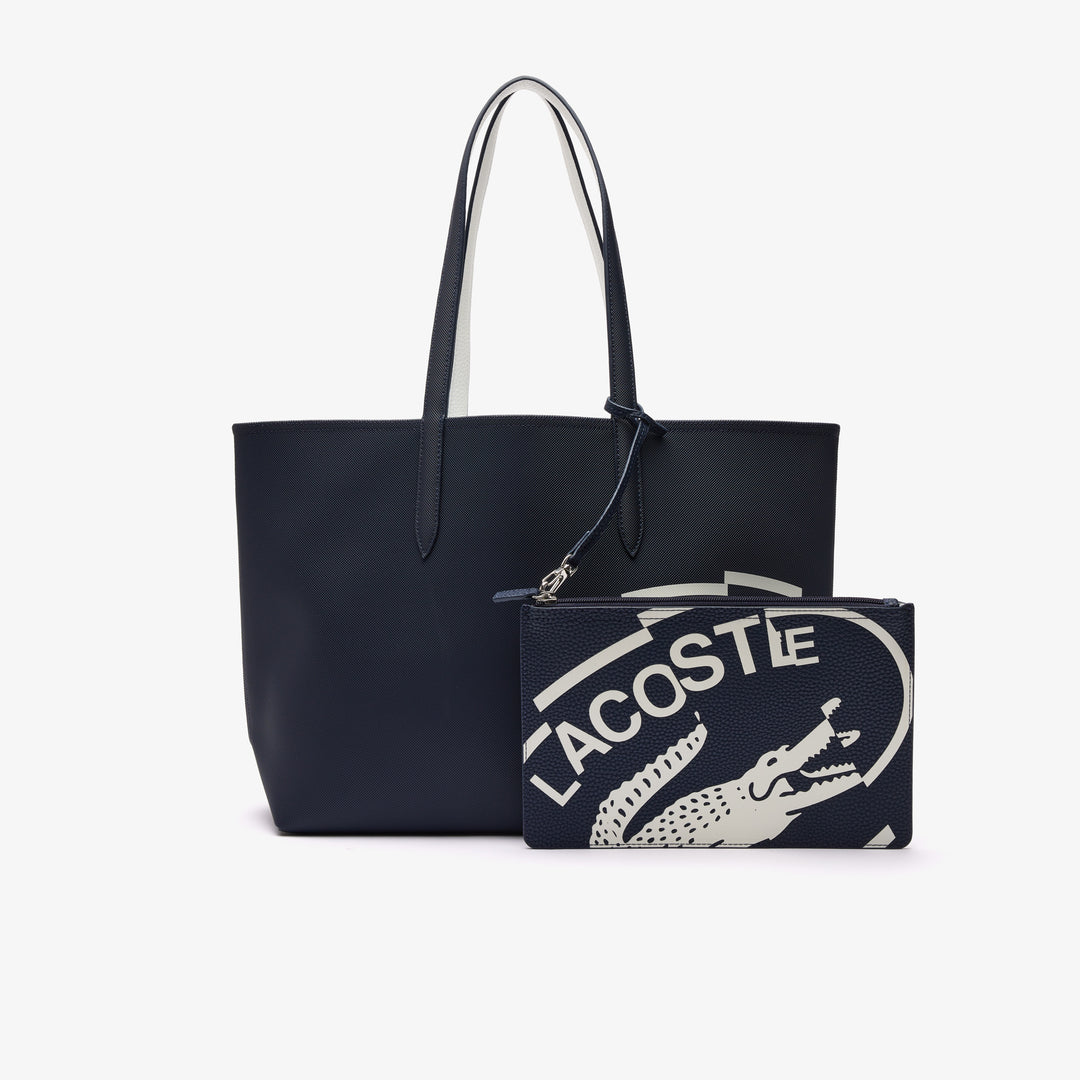 Reversible Coated Canvas Print Tote - NF4365AS