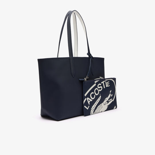 Reversible Coated Canvas Print Tote - NF4365AS