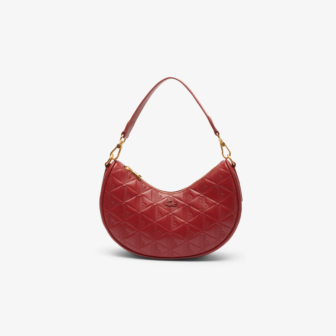 Maheki Embossed Leather Half Moon Purse-NF4710MH
