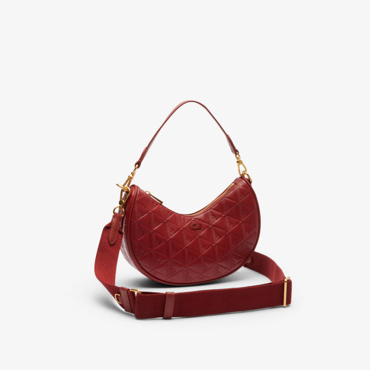 Maheki Embossed Leather Half Moon Purse - NF4710MH - MYHOLDAL LEBANON