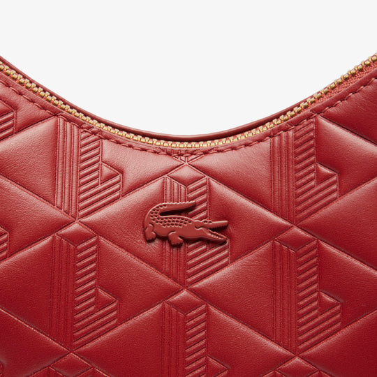 Maheki Embossed Leather Half Moon Purse - NF4710MH - MYHOLDAL LEBANON