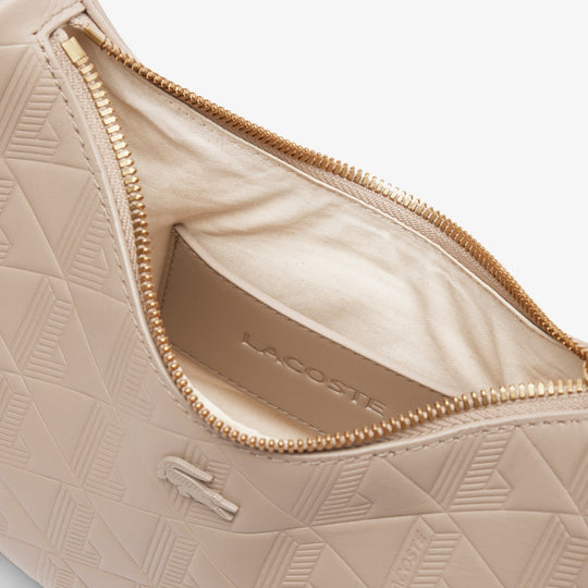 Maheki Embossed Leather Half Moon Purse-NF4710MH