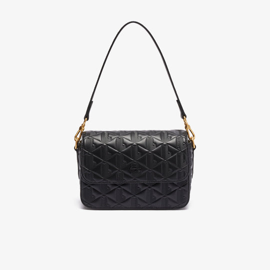 Maheki Embossed Leather Shoulder Bag - NF4712MH