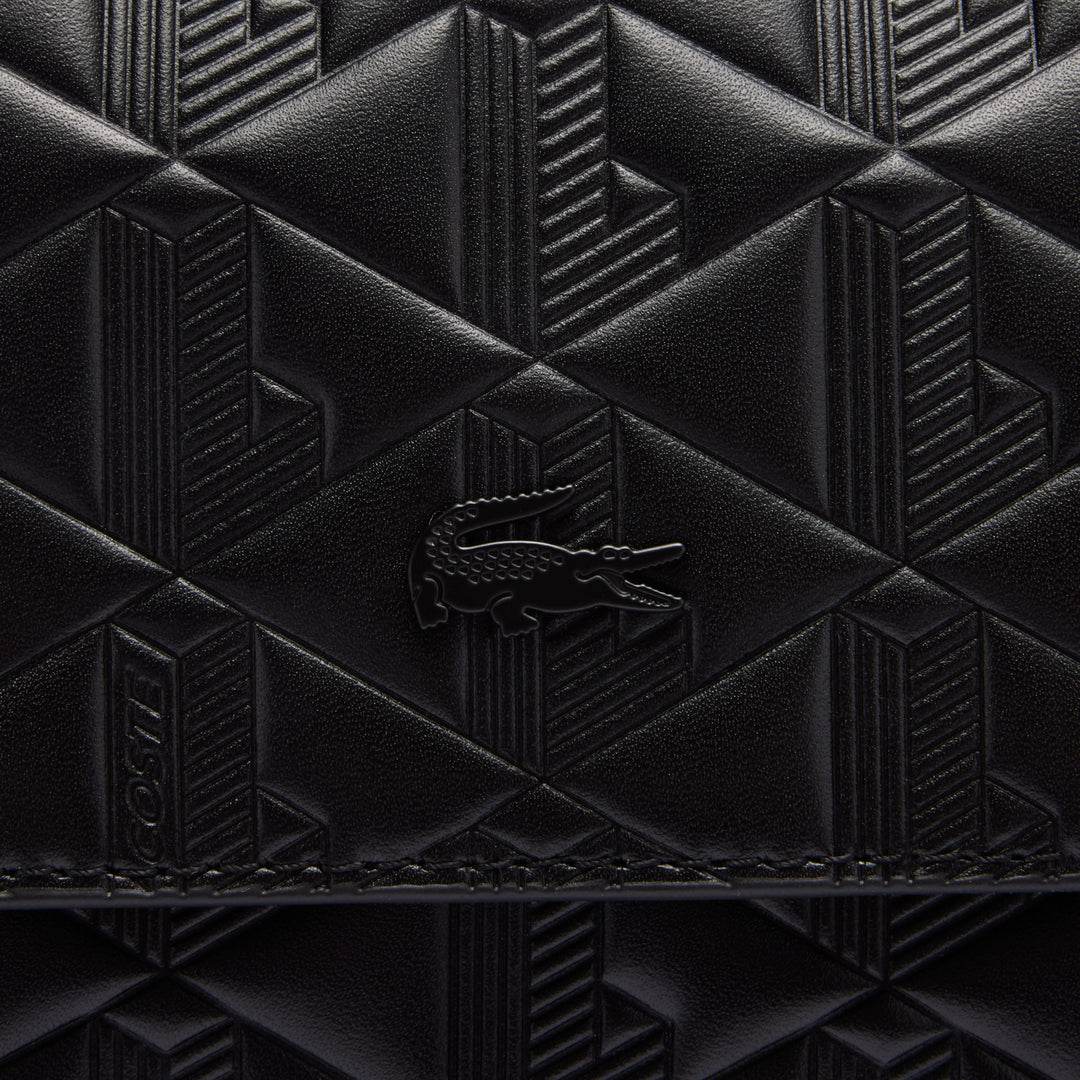 Maheki Embossed Leather Shoulder Bag - NF4712MH