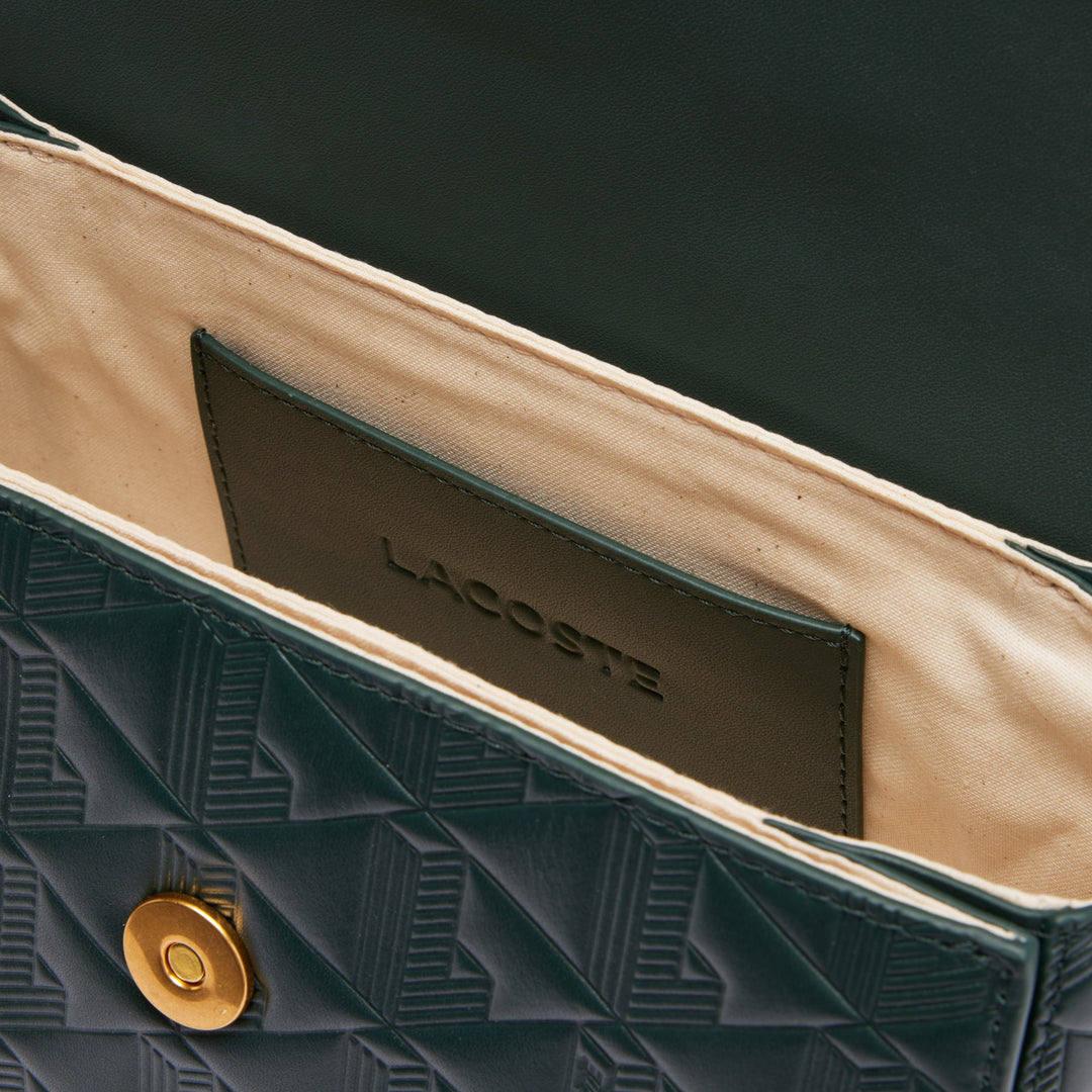 Maheki Embossed Leather Shoulder Bag - NF4712MH