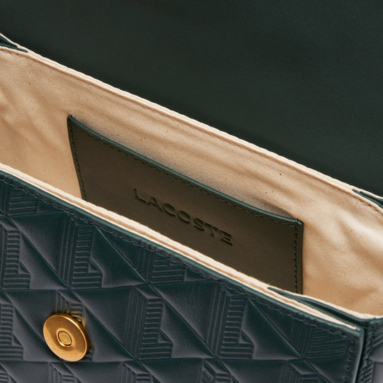 Maheki Embossed Leather Shoulder Bag - NF4712MH