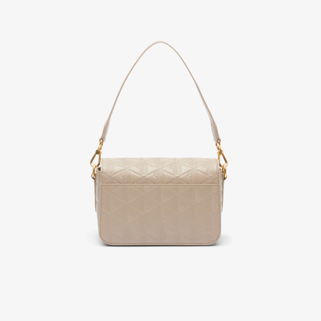 Maheki Embossed Leather Shoulder Bag - NF4712MH