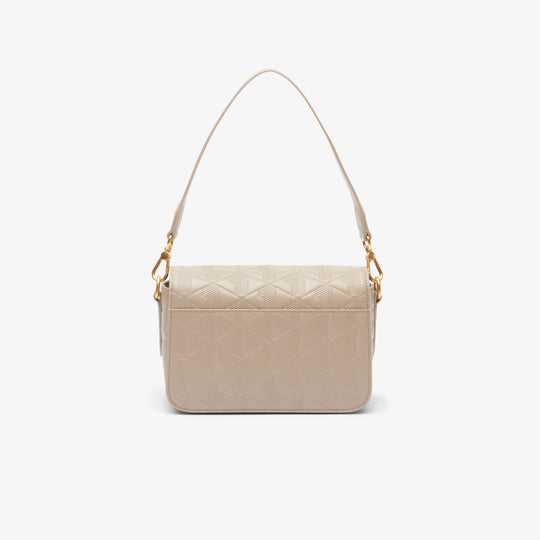 Maheki Embossed Leather Shoulder Bag - NF4712MH