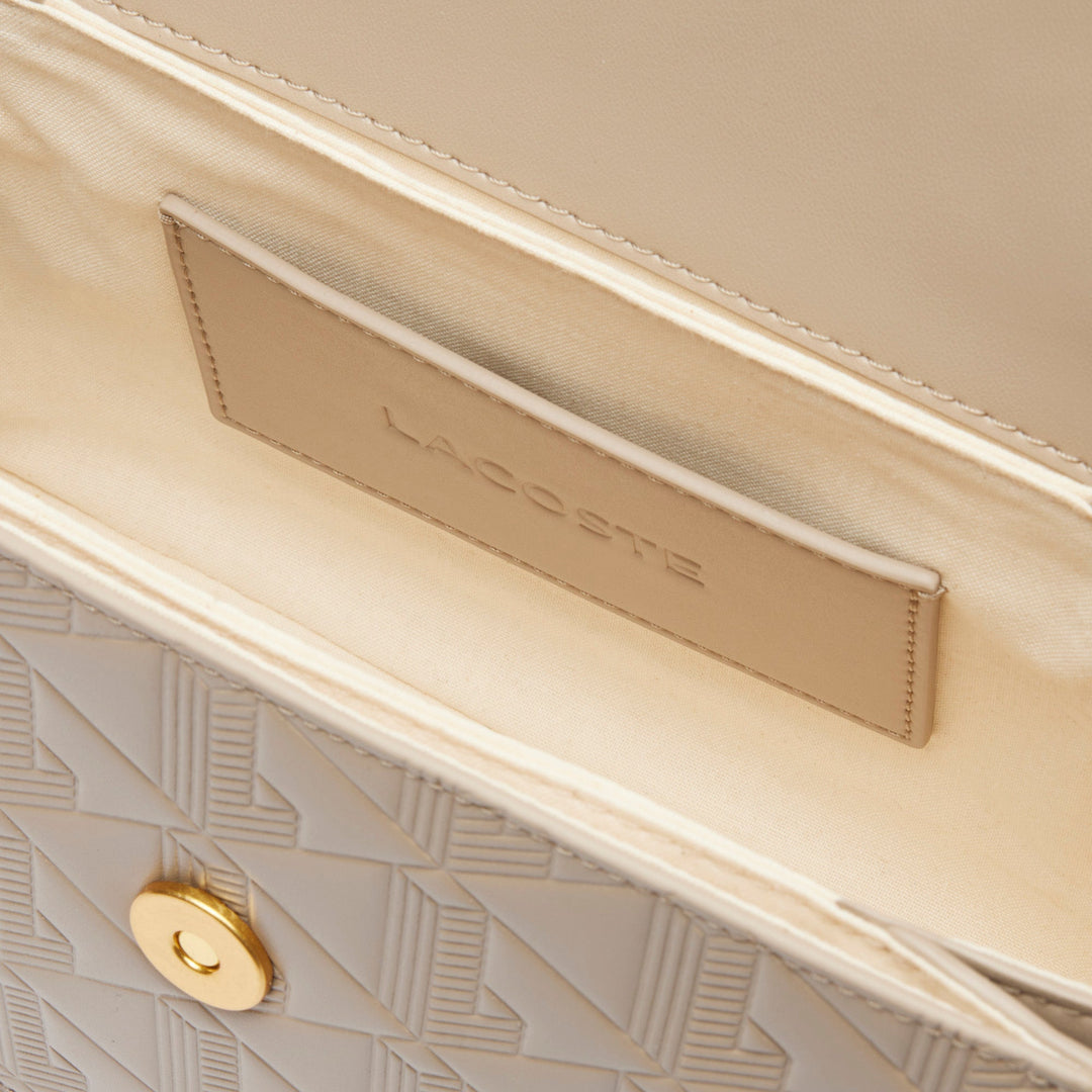 Maheki Embossed Leather Shoulder Bag-NF4712MH