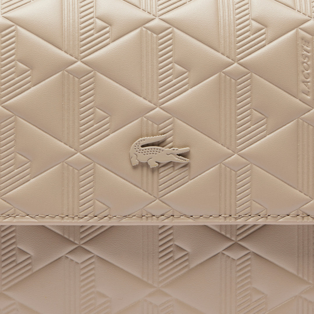 Maheki Embossed Leather Shoulder Bag - NF4712MH