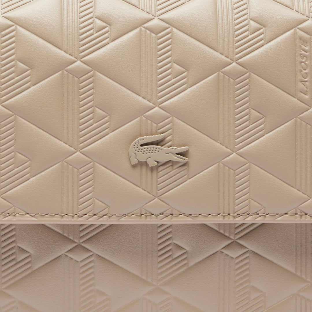 Maheki Embossed Leather Shoulder Bag-NF4712MH
