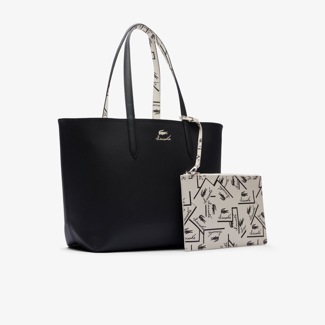 Anna Reversible Tote with Pouch - NF4742AS