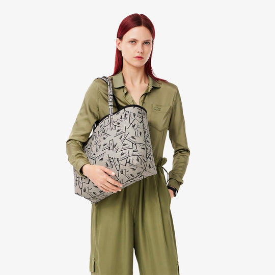 Anna Reversible Tote with Pouch - NF4742AS