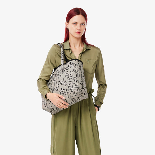 Anna Reversible Tote with Pouch - NF4742AS