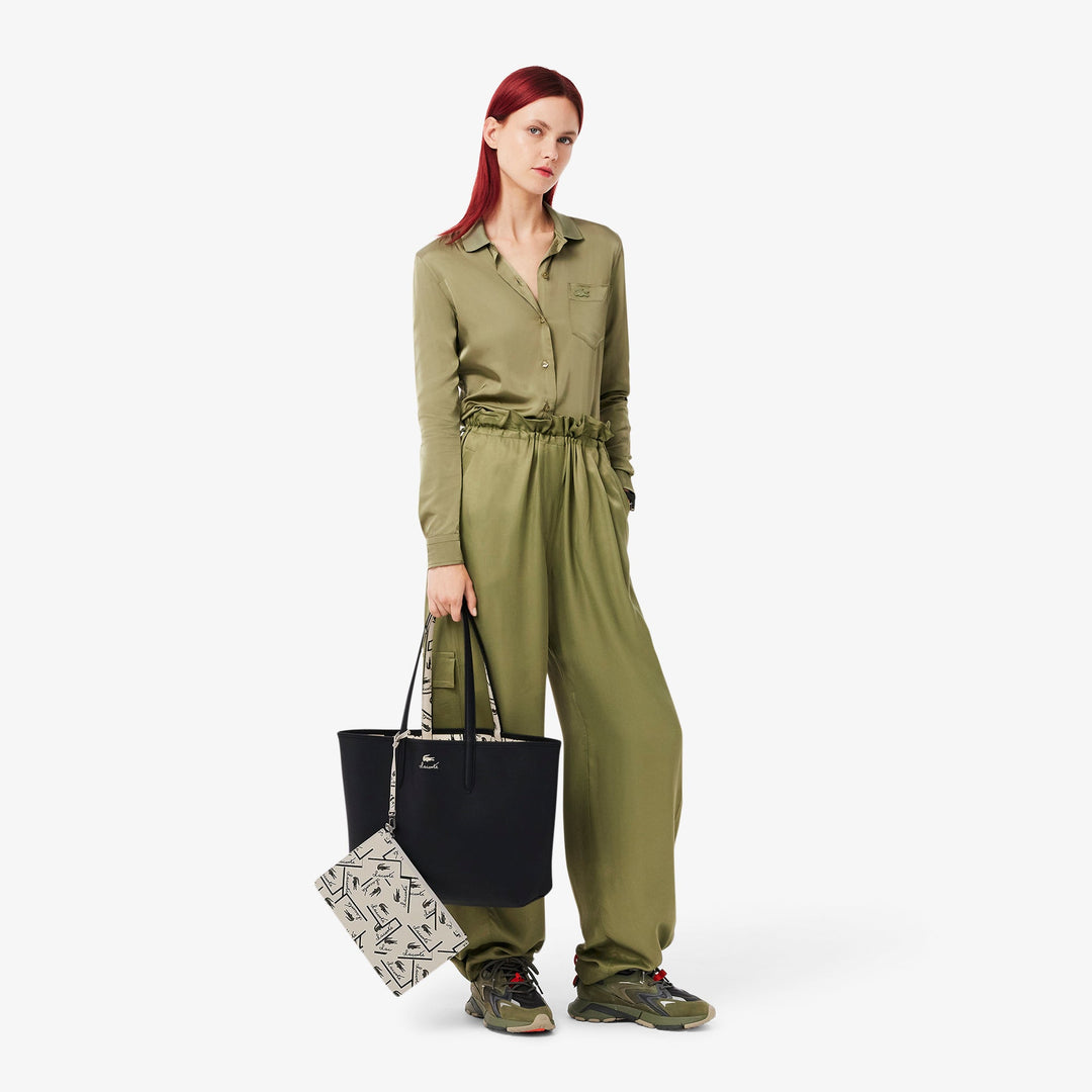 Anna Reversible Tote with Pouch - NF4742AS