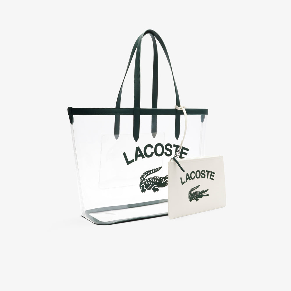 Large Anna Transparent Grained Tote - NF4930AS