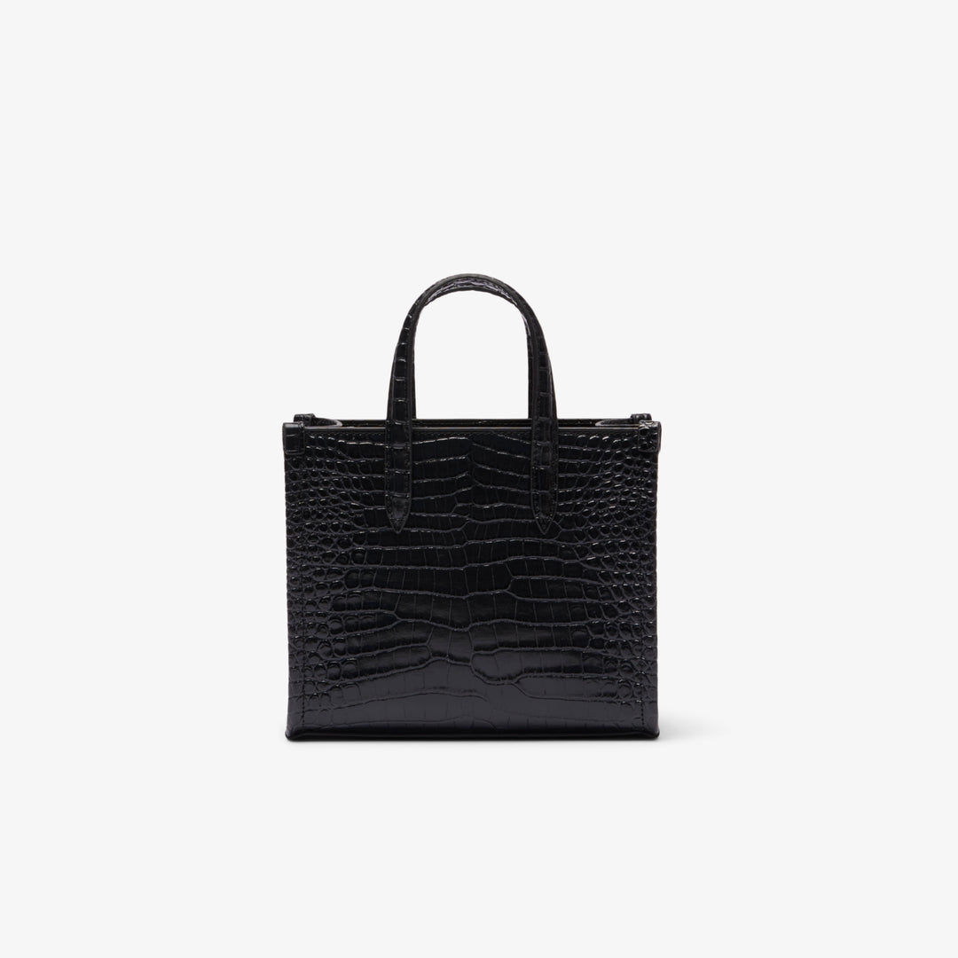 Mini Chantaco Embossed Leather Purse - NF4984KL