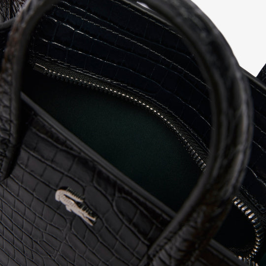 Mini Chantaco Embossed Leather Purse-NF4984KL