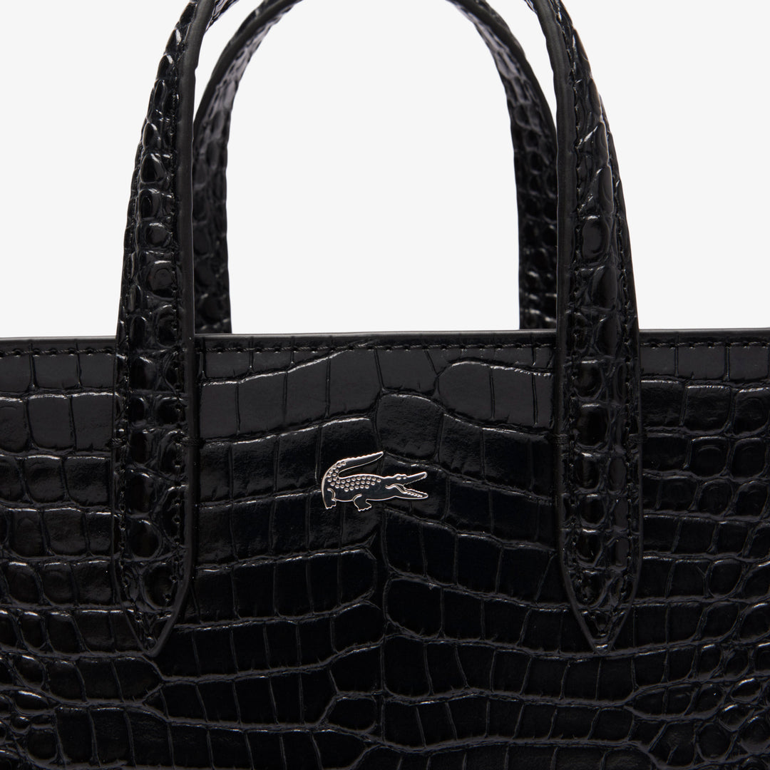 Mini Chantaco Embossed Leather Purse - NF4984KL