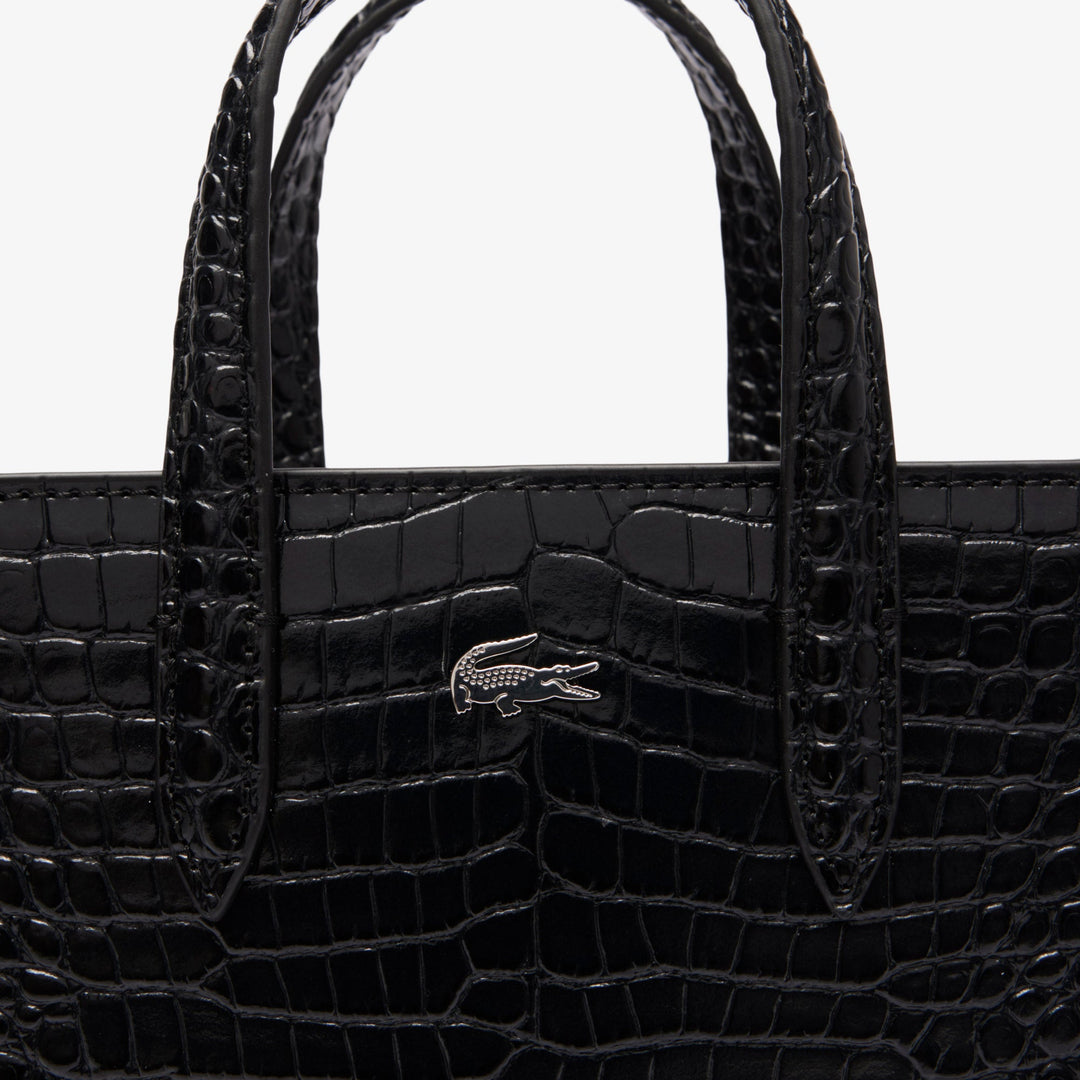 Mini Chantaco Embossed Leather Purse-NF4984KL