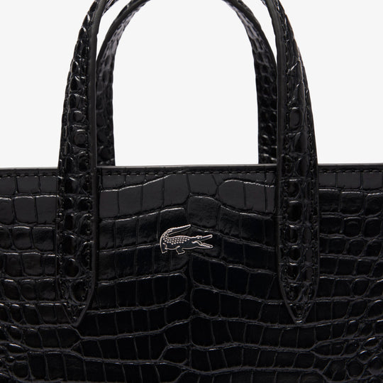 Mini Chantaco Embossed Leather Purse-NF4984KL
