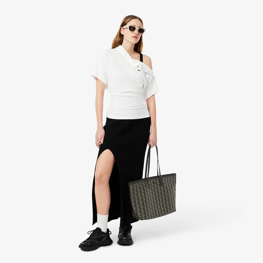 Zely Grained Tote with Pouch - NF5001ZE