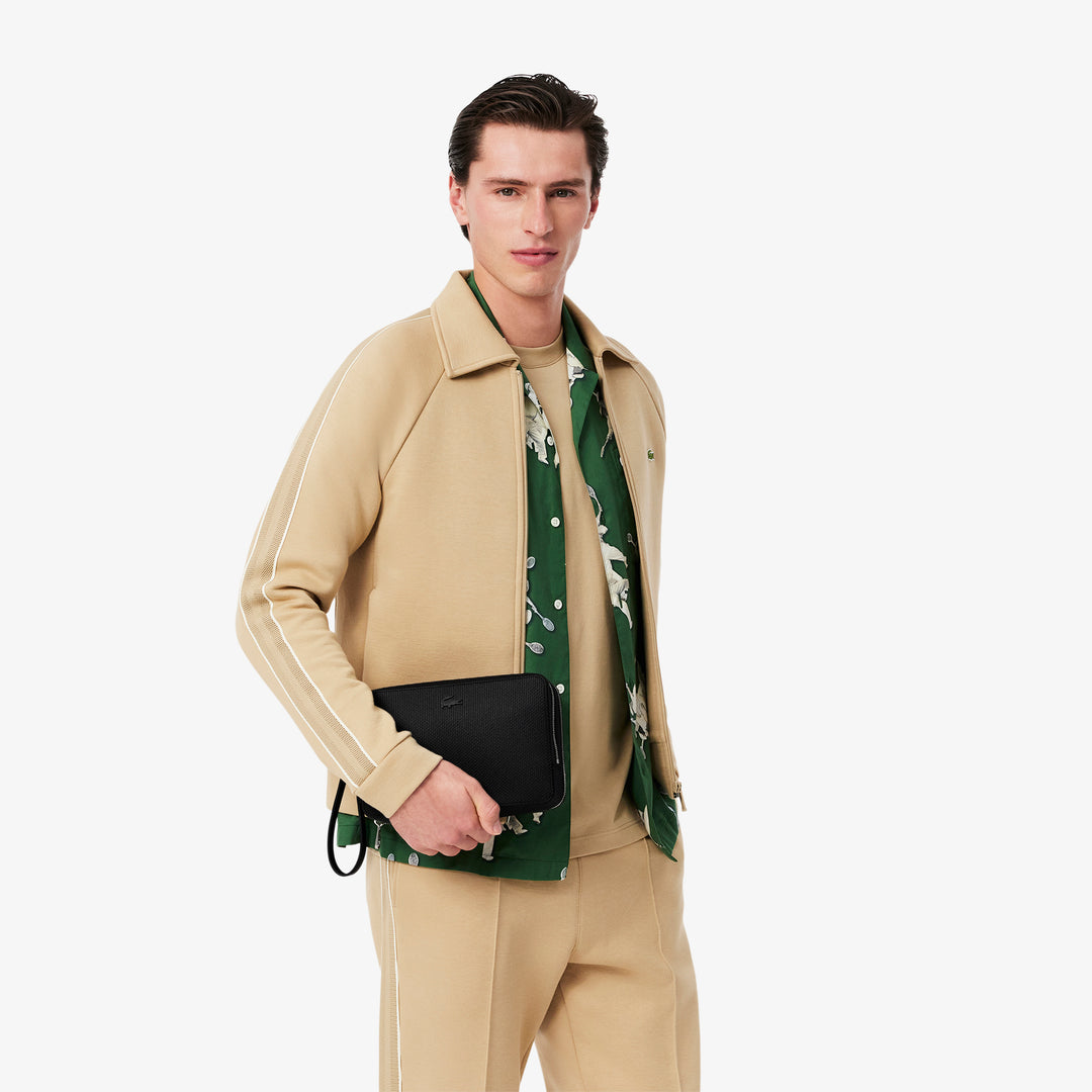 Chantaco Pique Leather Zipped Pouch - NH2922CE