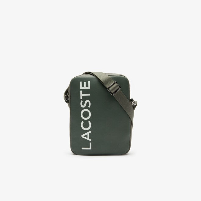 Lacoste Men's L.12.12 Signature Leather Belt Bag