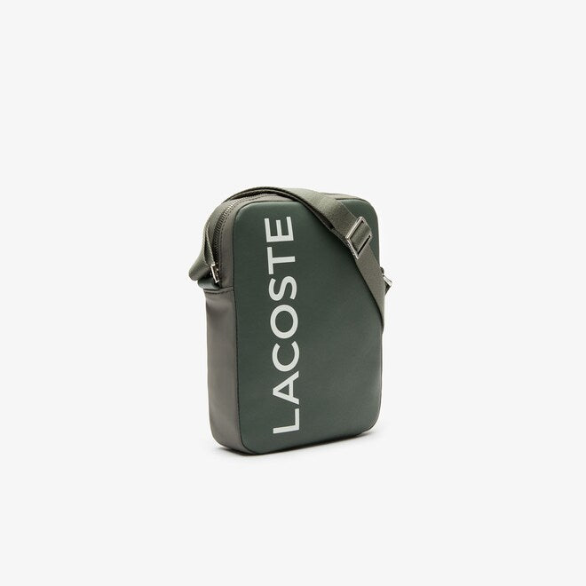 Lacoste Men's L.12.12 Signature Leather Belt Bag
