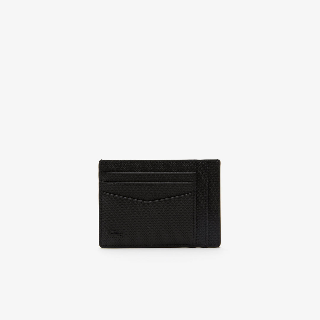 Shop The Latest Collection Of Lacoste Men’S Lacoste Chantaco Calfskin Leather Card Holder - Nh4120Ce In Lebanon