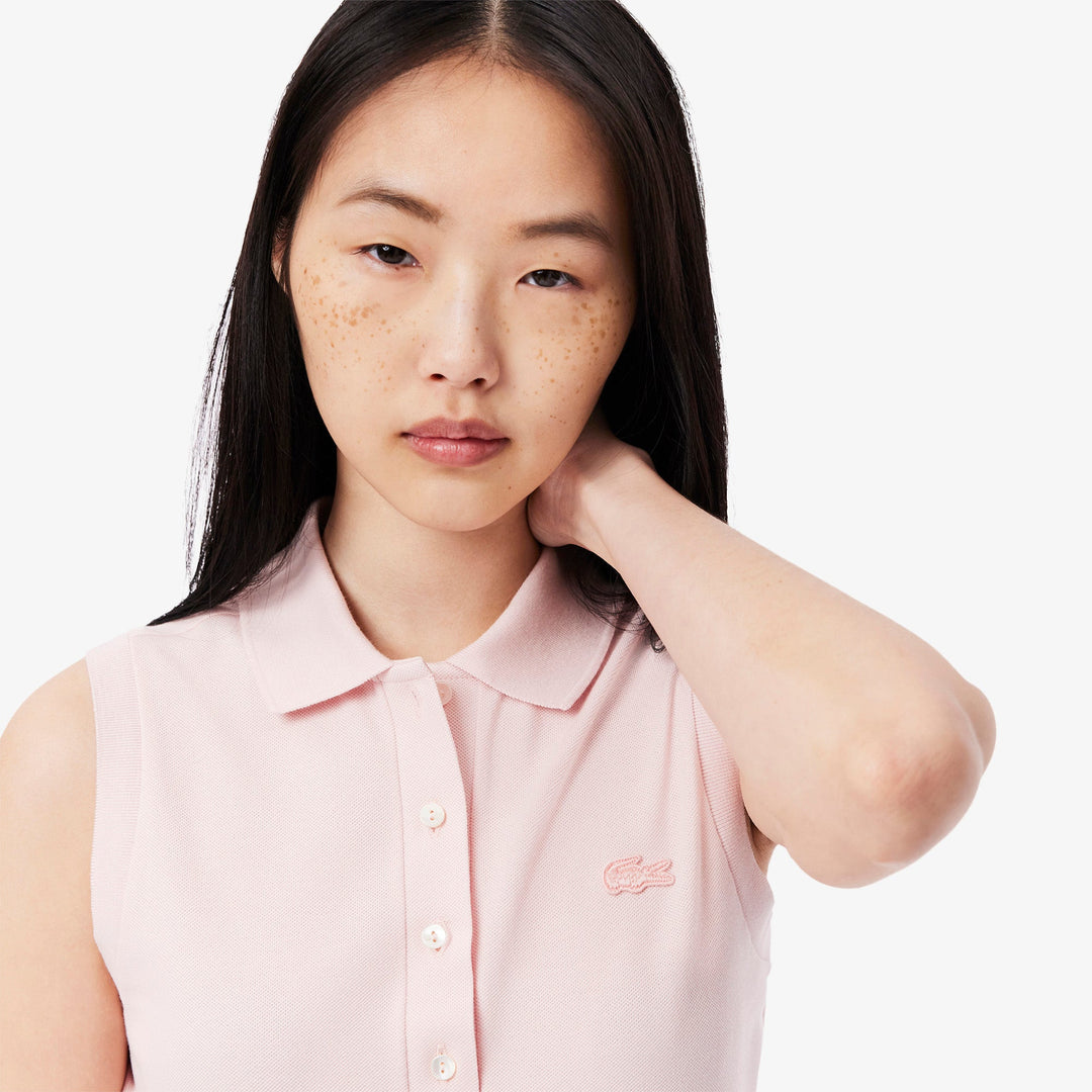 Slim Fit L.12.D Sleeveless Stretch Polo Shirt-PF5445