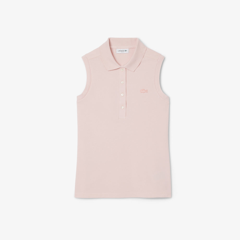 Slim Fit L.12.D Sleeveless Stretch Polo Shirt-PF5445