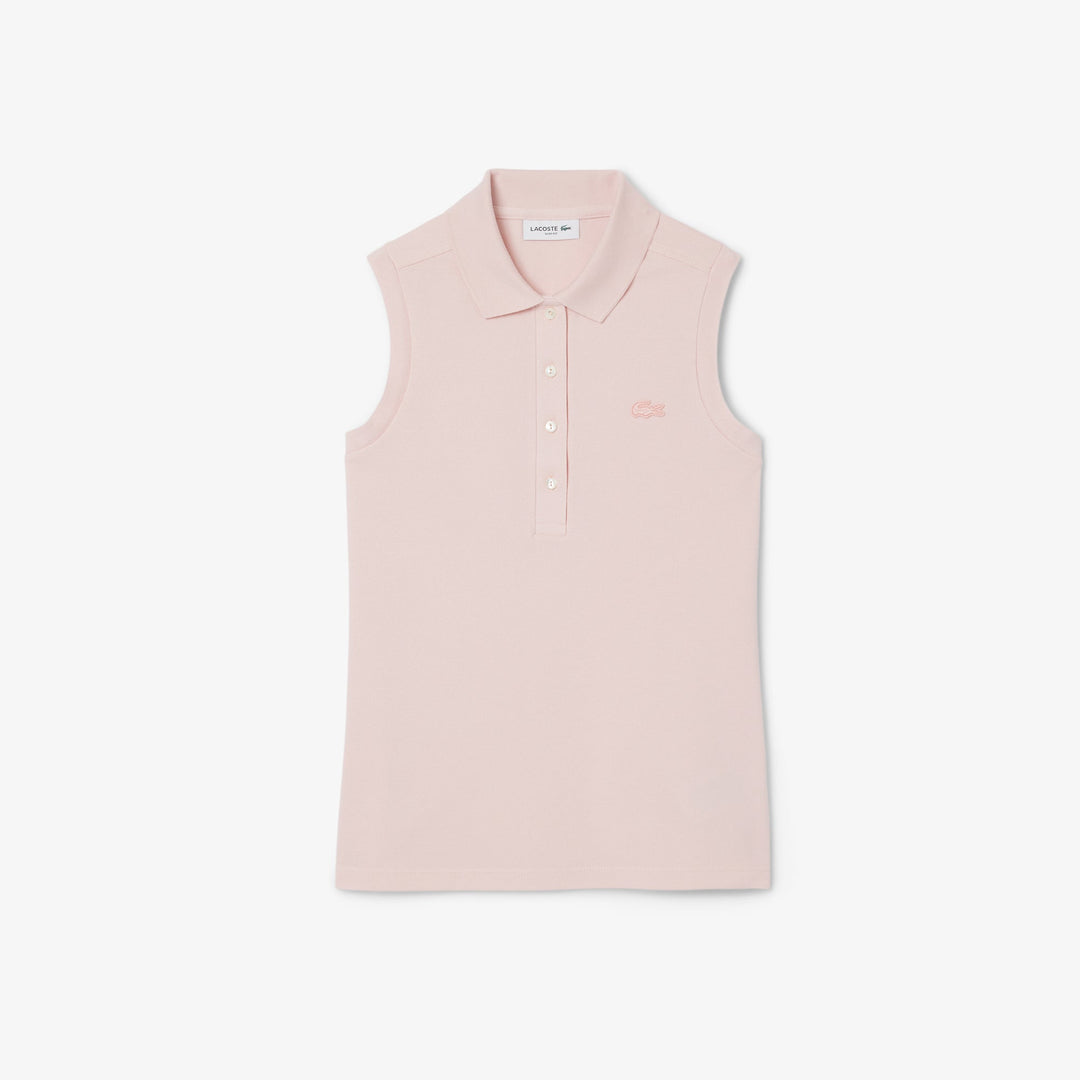 Slim Fit L.12.D Sleeveless Stretch Polo Shirt-PF5445