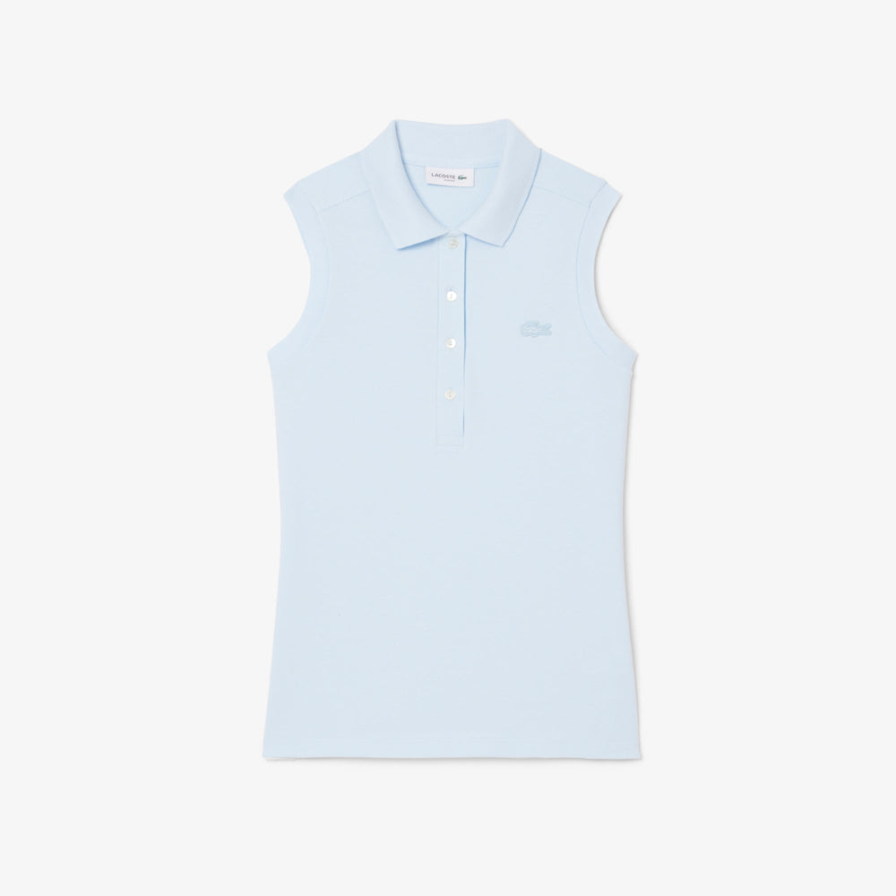 Slim Fit L.12.D Sleeveless Stretch Polo Shirt-PF5445
