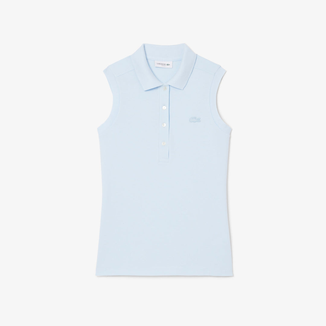 Slim Fit L.12.D Sleeveless Stretch Polo Shirt-PF5445