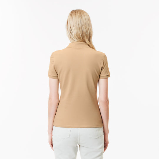 L.12.D Slim Fit Stretch Mini Piqué Polo Shirt - PF5462