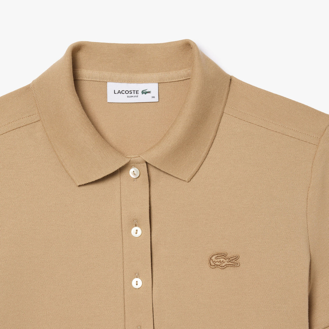 L.12.D Slim Fit Stretch Mini Piqué Polo Shirt - PF5462