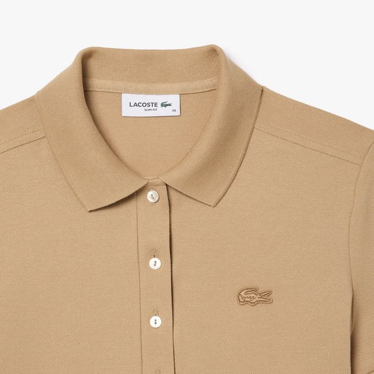 L.12.D Slim Fit Stretch Mini Piqué Polo Shirt - PF5462