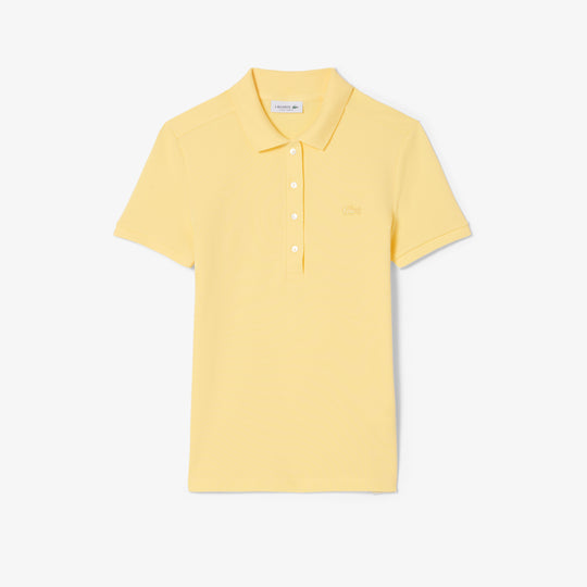 Women's Lacoste Slim fit Stretch Cotton Pique Polo Shirt - PF5462