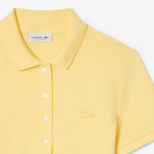 Women's Lacoste Slim fit Stretch Cotton Pique Polo Shirt - PF5462